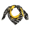 grande marque pas cher Desigual – SMILEY SQUARE Noir / Blanc / Jaune 8